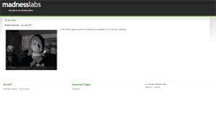 Desktop Screenshot of madnesslabs.com